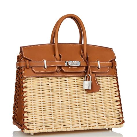 hermes picnic birkin 25|Hermes Birkin 25 picnic bag.